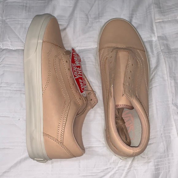 VANS tan leather Old Skool DX. Size 5.5 - Picture 3 of 9